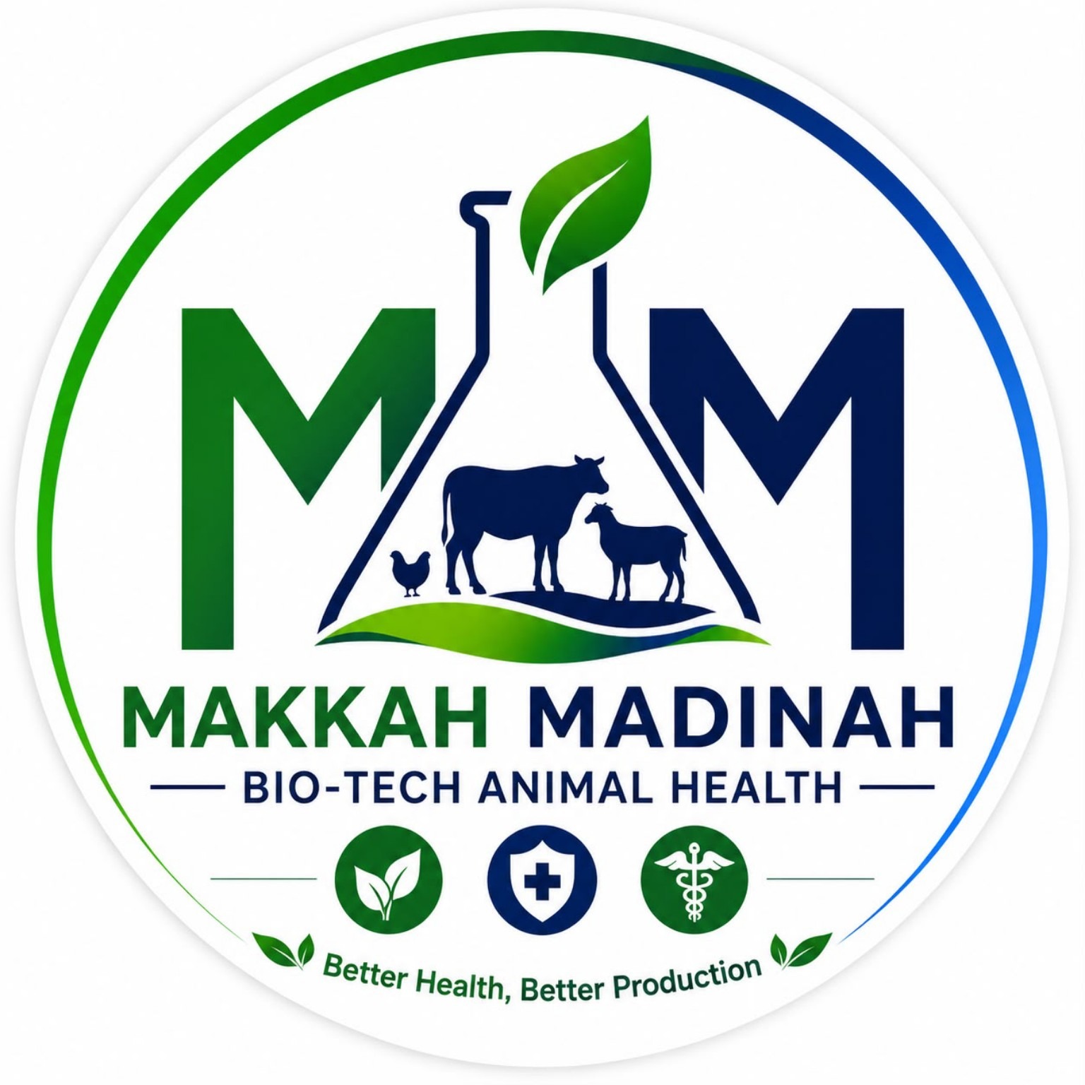 Makkah Madinah Bio-Tech Animal Health Logo